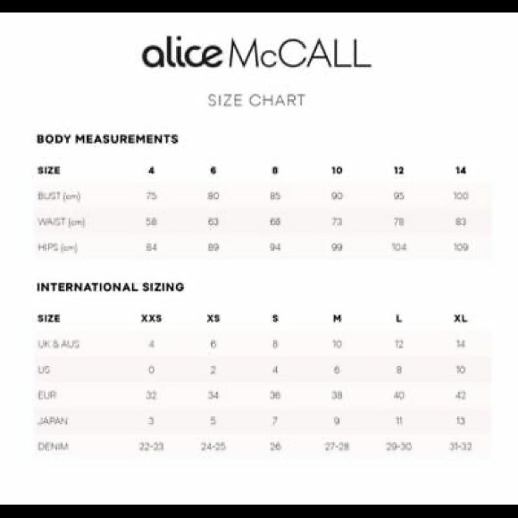 Alice Mccall 2 Piece Outfit Skirt 